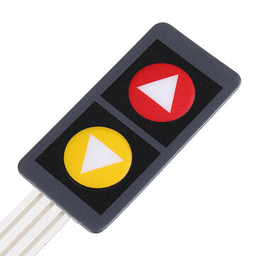 1/2/3/4 Key Press Film Switch Module Single Chip Microcomputer Ex... (KEYBOARD TYPE: 2KEYWITHSYMBOL)