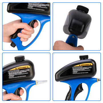 Handheld Pneumatic Anti-rust Sandblaster Protection Sand GravIity Sandblasting Guun Mini AIir Sandbl