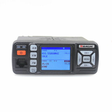 BAOJIE Dual Band Car Mobile Radio BJ-318 VHF 136-174Mhz UHF 400-490MHz 256CH 25W Two Way Radio FM Tr