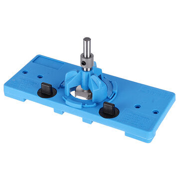 Drillpro Cup Style 35mm Concealed Hinge Jig Set Woodworking Hinge Drill Guide Cabi... (COLOR.: BLUE)
