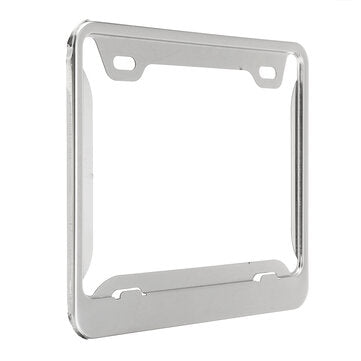 Motorcycle License Number Plate Stainless Steel for Spain 22.5x16.5cm