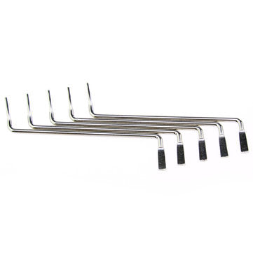 DANIU Locksmith Tools Transparent Practice Lock and 5pcs Wrench Tension Tools Set