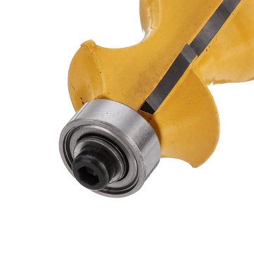 Drillpro 1/2 Inch Shank Architectural Cemented Carbide Molding Router Bit Trimming Wood Milling Cutt