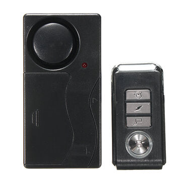 Wireless Remote Control Magnetic Sensor Door Window Home Security Burglar Alarm (COLOR.: BLACK)