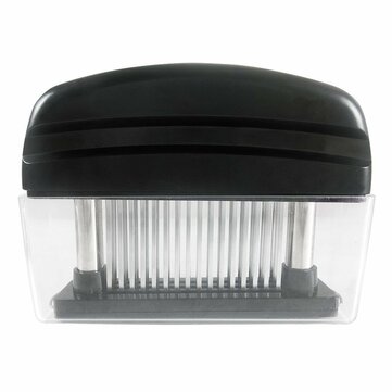 KC-MH05 Loose Meat Machine Meat Tenderizer Needle With 48 Stainless Steel Blades ... (COLOR.: BLACK)