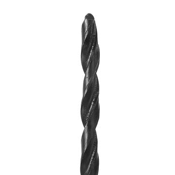 Drillpro 100pcs 1/2/3/4/5mm Twist Drill Bits Set HSS Straight Shank Black Coated Woodworking Drill B