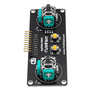 JoyStick 2 Channel PS2 Game Rocker Push Button Module Geekcreit for Arduino - products that work wit