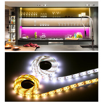 0.5/1/2/3/4/5M USB LED Strip Lights Stepless Dimming Home Deco... (LENGTH: 1M | LED QUANTITY: 60LED)