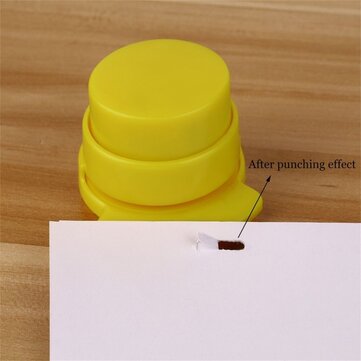 Staple Free Stapler Mini Stapleless Stapler Paper Binding Binder Paperclip Punching Office School St