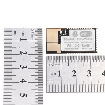 5pcs AT Firmware DT-W5G1 5G WiFi Module 2.4g/5g Dual-band Module with Antenna Interface For Wireless