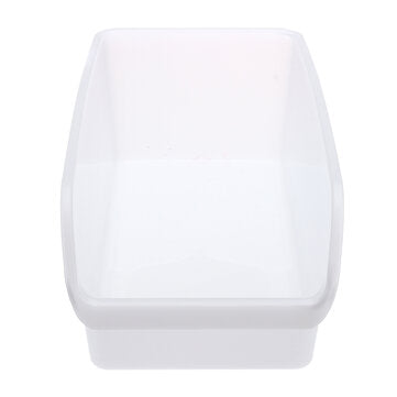 Refrigerator Storage Box Food Container Kitchen Fridge Organizer Freezer Bins (COLOR: WHITE)