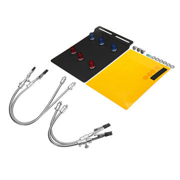 YP-004 PCB Fixture Base Arms Soldering Station PCB Fixture Helping Hands Electronic DIY Tools with U