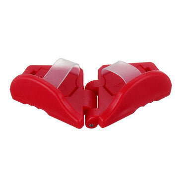 Drillpro Red Magnetic Safety Nailer ABS Finger Nailer Protect Your Fingers for Hammering Nail