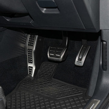 Car Right Side Foot Rest Pedals Pad Steel Kick Panel RHD For VW Golf MK7