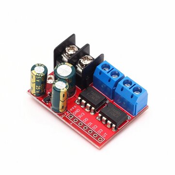5pcs H Bridge Remote Control 5A 3V-14V Dual DC Motor Drive Module Voltage Reverse PWM Speed Regulati
