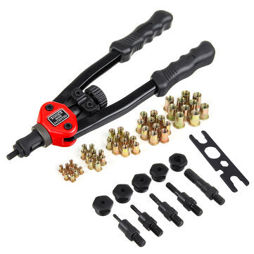 Premium Easy Automatic Rivet Tool Set Dual-hand Manual Rivet Nut Tool Set (SET: SET2)