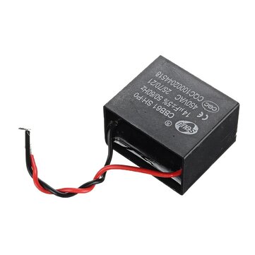 CBB61 5Pcs 14UF Starting Capacitance 450V AC Fan Capacitor CBB Motor Run Capacitor