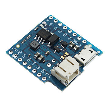 5pcs Wemos Battery Shield V1.2.0 For Wemos D1 Mini Single Lithium Battery Charging & Boost Module