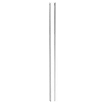 4Pcs Borosilicate Glass Blowing Tube 150mm x 10mm x 2.2mm