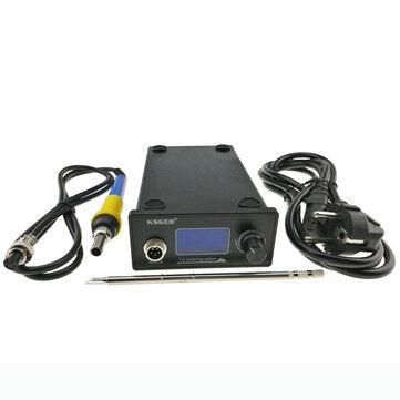 KSGER V2.01 STM32 OLED Digital Temperature Controller Electric Soldering Iron ... (TYPE: ABEACH5PCS)