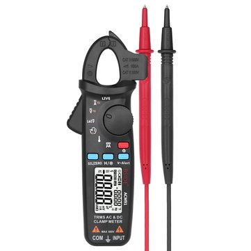 BSIDE ACM91 Digital AC/DC Current Clamp Meter Auto-Range Car Repair TRMS Multimeter Live Check NCV F