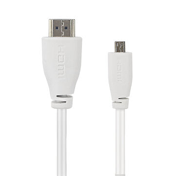 Catda Micro HDMI to Standard HDMI Cable Designed for Raspberry Pi 4 4K 4B Computer Support Output Du