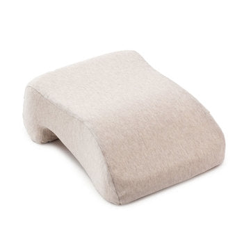 8H Memory Foam Neck Protective Waist Travel Pillow Back Antibacterial Portable (COLOR.: BEIGE)