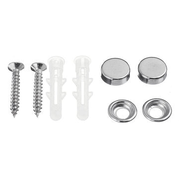 Stainless Steel Toilet Paper Roll Towel Holder Tissue Bath Accessory Storage Hooks