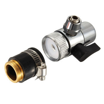 Water Saving Bubbler Faucet Kitchen Bathroom Aerator Rotating Nozzle Diverter Filter Valve Connector