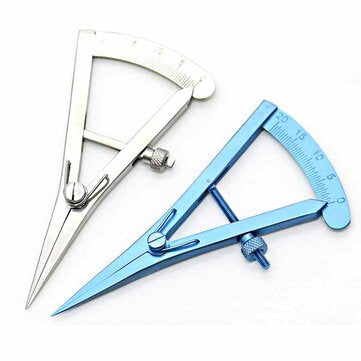 Stainless Steel Eyelid Caliper Screw Adjustment Styles Caliper 20mm Straight Ophthalmi... (TYPE5: B)