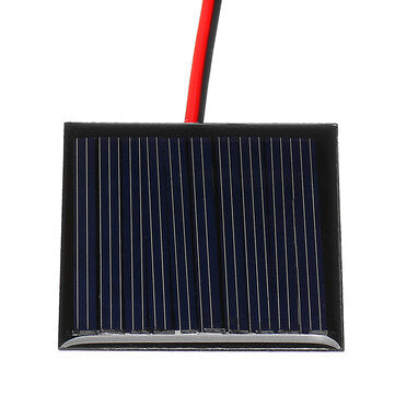 0.25W 5V 45*45mm Mini Polysilicon Solar Panel Epoxy board with Wire