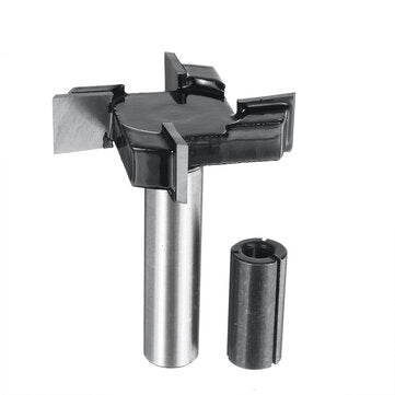 1/2 Inch Shank CNC Spoilboard Surfacing Router Bit Slab Milling Cutter Planing Tool (TYPE: 2)