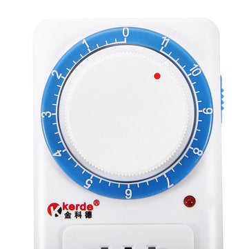 11 Hours Time Countdown Mechanical Wall Plug Switch Aquarium Fish Tank Water Pump Light Timer Switch