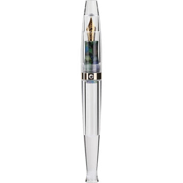 Moonman S5 0.38/0.5mm Resin Dropper Fountain Pen Transparent Large Capacity Ink Sto... (NIB: 0.38MM)