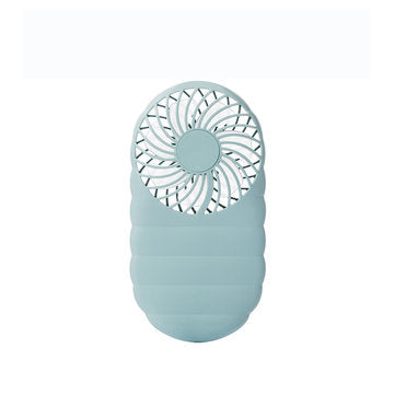 JORDAN&JUDY Mini USB Handheld Fan 3 Modes Cooling Wind Speed Cooler Outdoor Travel (COLOR.: BLUE)