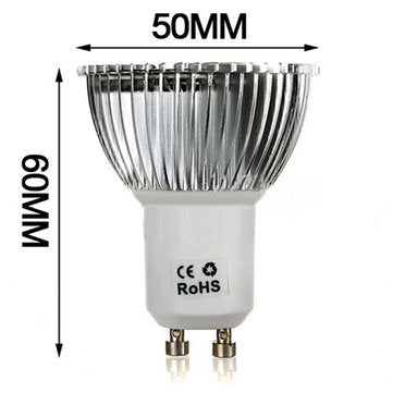 10X GU10 7W 640LM Pure White 16 SMD 5630 LED Light Bulbs Lamps AC85-265V