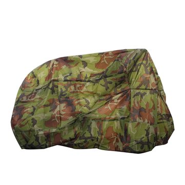 Motorcycle Electric Bike Dustproof Waterproof Camouflage Cover (SIZE: XXL)