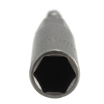80mm Long 10mm Hex Socket Nut Driver Setter 1/4 Inch Hex Shank