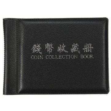 60 Coin Holders Collecting Album Storage Penny Coins Pockets Album Book