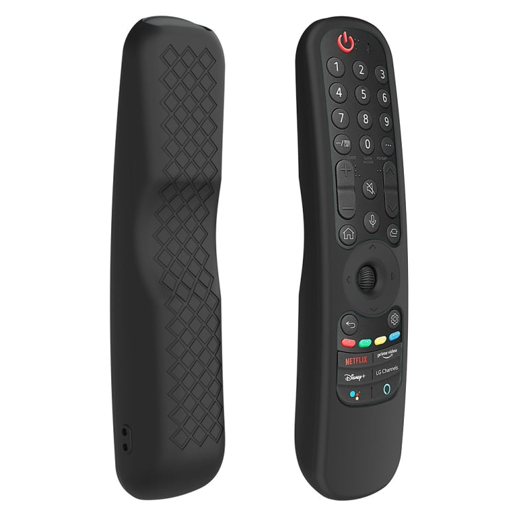 for LG AN-MR21GC / AN-MR21N / AN-MR21GA TV Remote Control Silicone Case(Black)
