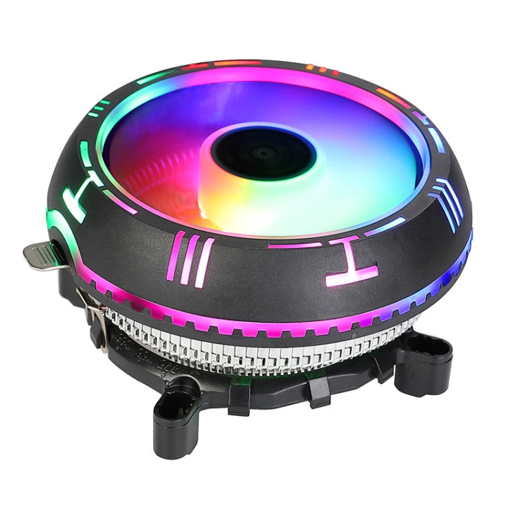 EVESKY PC CPU 115mm RGB Cooler Fan Ventilador for Intel LGA 1200 1150 1151 1155 1156 775 1366 A...