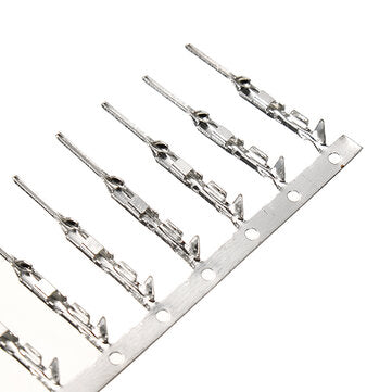 100pcs DuPont Jumper Connectors Male Terminal Male Reed DuPont Plug Core Homemade Bread Wire Termina