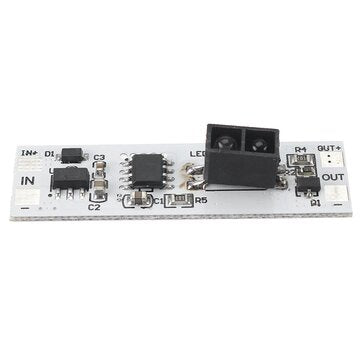 5Pcs 5-24V Multifunctional Cabinet LED Light Touch Intelligent Switch Capacitor Induction Stepless D
