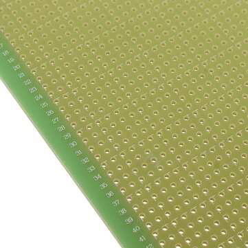 5pcs 12 x18cm FR4 Single-Sided PCB Experiment Printed Circuit Board Epoxy Glass Fiber FR-4 Green Pro
