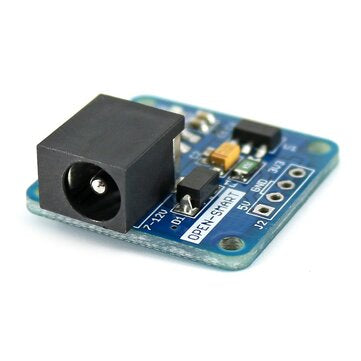 OPEN-SMART DC Jack Power 7~12V to DC5V/3.3V Step Down Converter Voltage Regulator Power Supply Modul