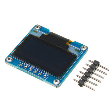 0.96 Inch 6Pin 12864 SPI Blue Yellow OLED Display Module