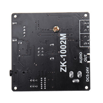 ZK-1002M 100W+100W Bluetooth 5.0 Power Audio Amplifier board Stereo AMP Amplificador Home Theater AU