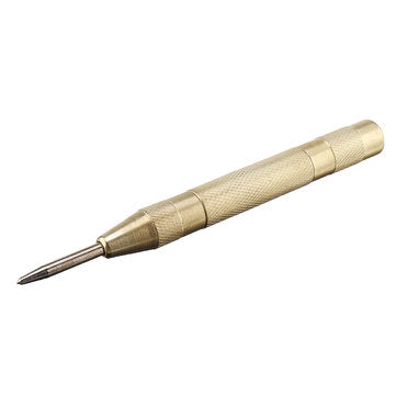 Drillpro 4pcs HSS Titanium Coated Step Drill Bit with Automatic Center Pin Punch 3-12/4-12/4-20mm St