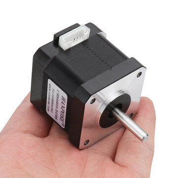 HANPOSE 17HS4401S-D150S Double Shaft 48mm Nema 17 Stepper Motor 42 Motor 42BYGH 1.6A 45N.cm 4-lead f
