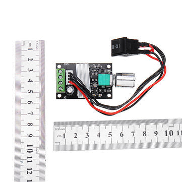 DC 6V/12V/24V/28V 3A 80W PWM Motor Speed Controller Regulator Adjustable Reversible Motor Driver Swi